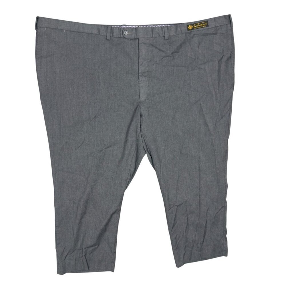 NWT Jack Victor Riviera Loro Piana Dress Pants 130s Wool Trousers Grey 56x28